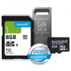 Swissbit TSE, microSD-Karte, 8 GB SFSD8192N3PM1TO-E-LF-C32-JA0